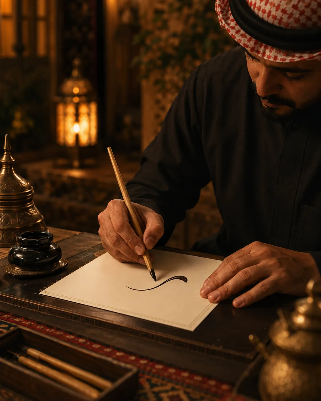 ركن حرفٍ يدوية تفاعلي